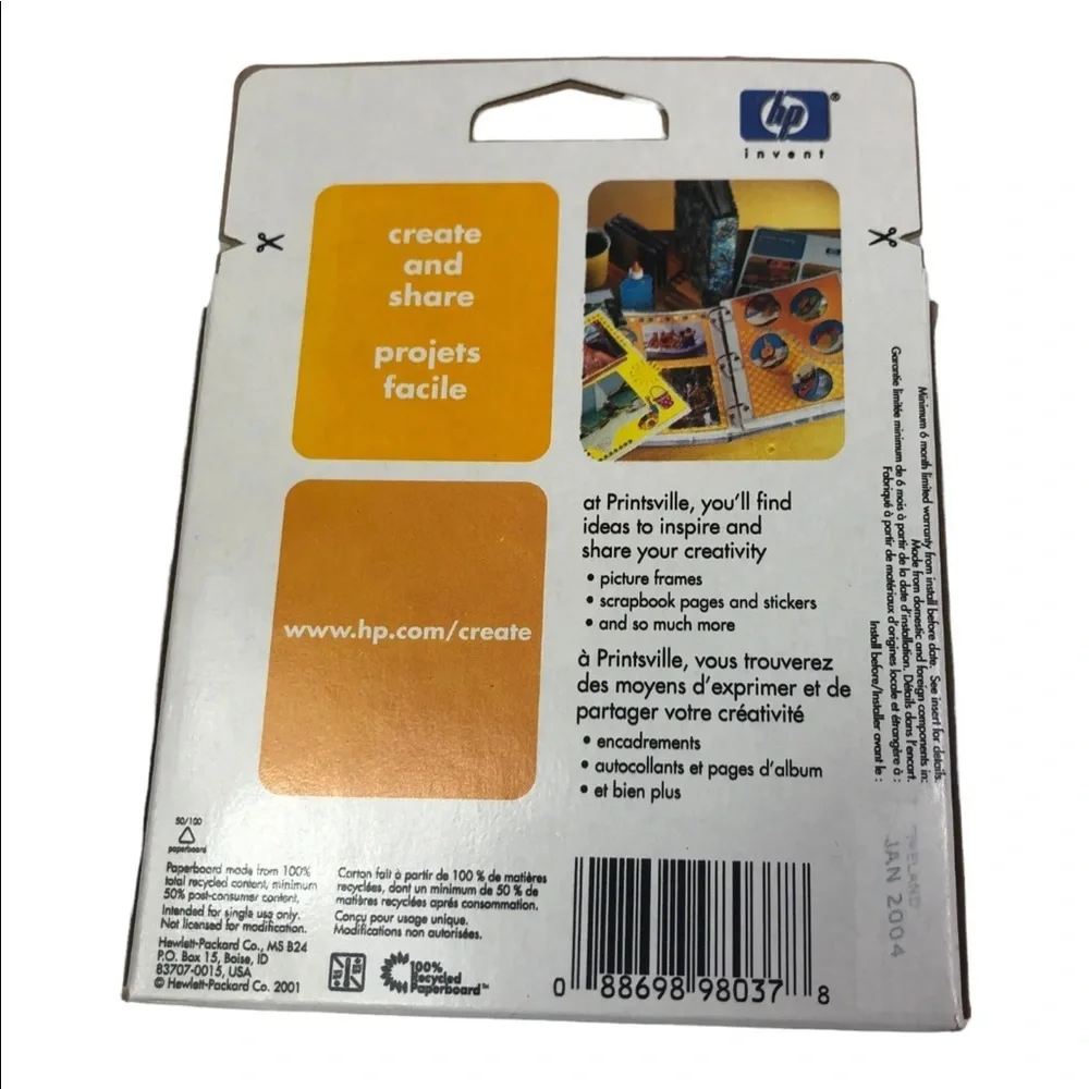 Genuine HP 17 Tri-Color Ink Cartridge
